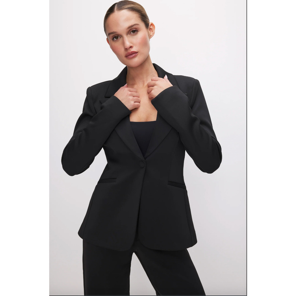 Good American Black Blazer
